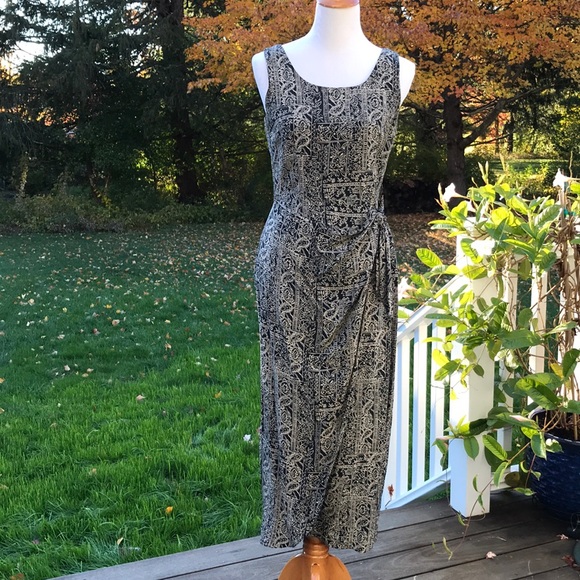 silk sarong dress